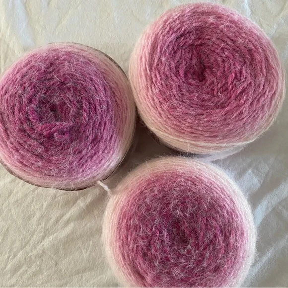 Caron Colorama Halo Yarn in Orchid Frost - Pack of 3 - Picture 4 of 4